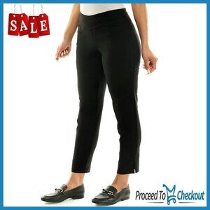 Women's Pull-On Ankle Pants Slim Fit Casual Work Travel